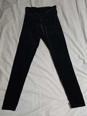 Commando Kids Velvet Leggings in Black